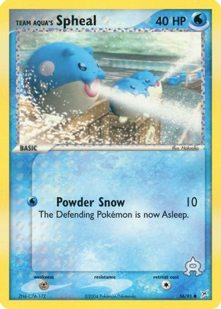 Team Aqua's Spheal - 56/95 56/95 - [Team Magma vs Team Aqua]