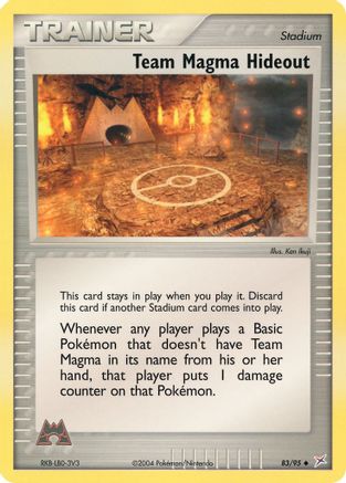 Team Magma Hideout/95 - [Team Magma vs Team Aqua]
