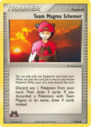 Team Magma Schemer 70/95 - [Team Magma vs Team Aqua]