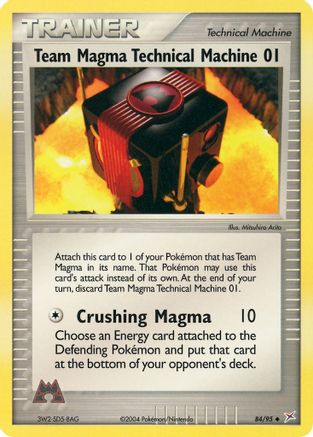 Team Magma Technical Machine 01/95 - [Team Magma vs Team Aqua]
