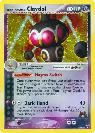 Claydol de Team Magma (8/95) [EX : Team Magma contre Team Aqua] 
