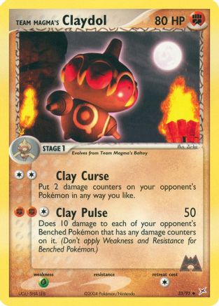 Team Magma's Claydol - 33/95/95 - [Team Magma vs Team Aqua]