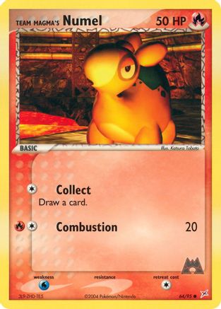 Numel de Team Magma (64/95) [EX : Team Magma vs Team Aqua] 
