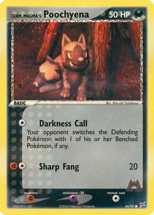 Team Magma's Poochyena - 66/95/95 - [Team Magma vs Team Aqua]