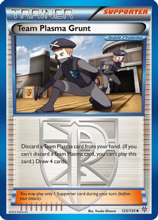 Team Plasma Grunt (Team Plasma)/135 - [Plasma Storm]