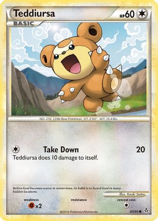 Teddiursa 65/95 - [Unleashed]