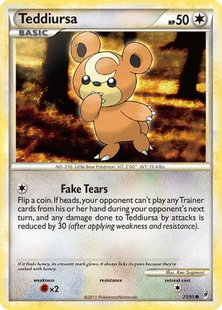 Teddiursa 73/95 - [Call of Legends]