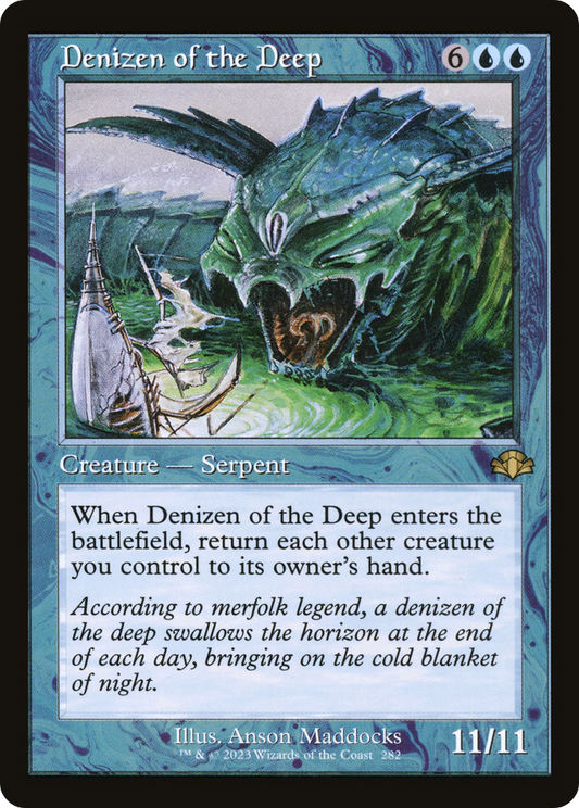 Denizen of the Deep (DMR-282) - [Dominaria Remastered] Foil