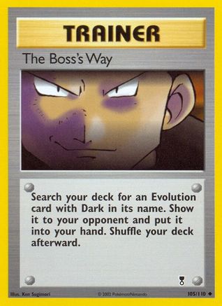 The Boss's Way 105/110 - [Legendary Collection]