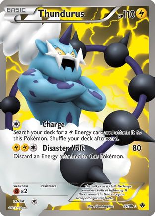 Thundurus (97/98) [Noir et blanc : puissances émergentes] 