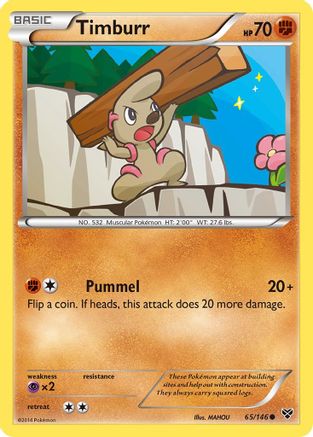 Timburr (65/146) [XY : Ensemble de base] 