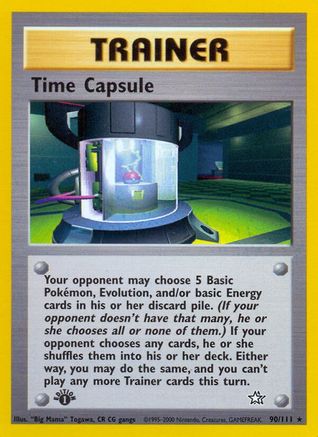 Time Capsule 90/111 - [Neo Genesis] 1st Edition