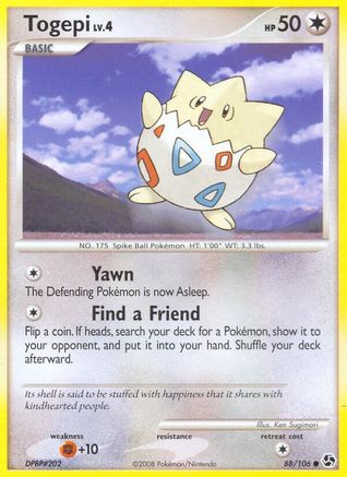 Togepi (88/106) [Diamant &amp; Perle : Grandes Rencontres] 
