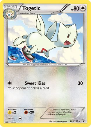 Togetic (103/135) [Noir et blanc : Tempête de plasma] 