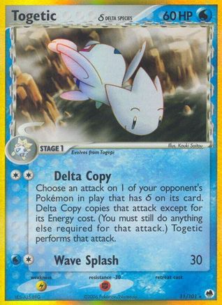 Togetic (Delta Species)/101 - [Dragon Frontiers] Holofoil