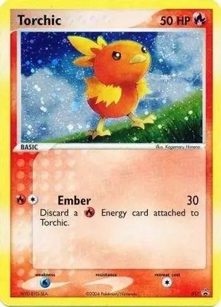 Torchic - 017 (EX Deck Tin) 17 - [Nintendo Promos] Holofoil