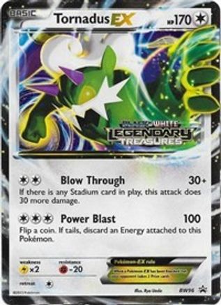 Tornadus EX (BW96) [Noir et blanc : promotions Black Star] 