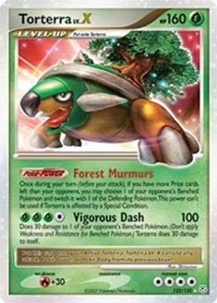 Torterra LV.X (122/130) [Diamant et perle : ensemble de base] 