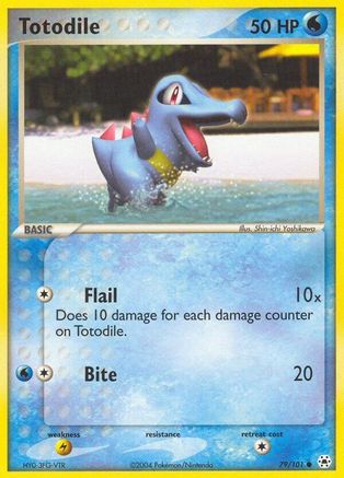 Totodile 79/101 - [Hidden Legends]