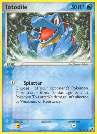 Totodile 78/115 - [Unseen Forces]
