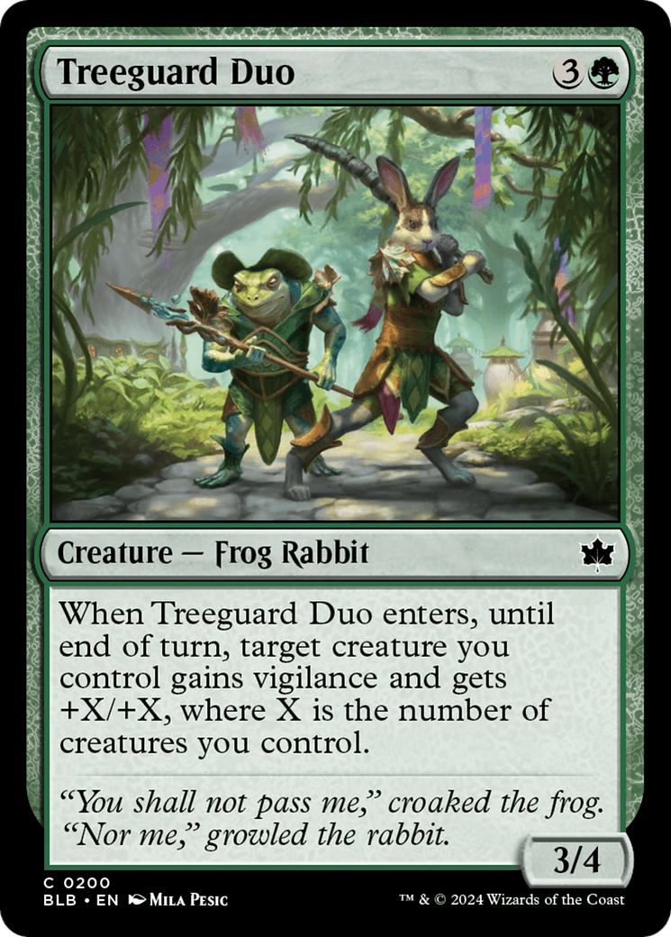 Treeguard Duo (BLB-200) - [Bloomburrow]
