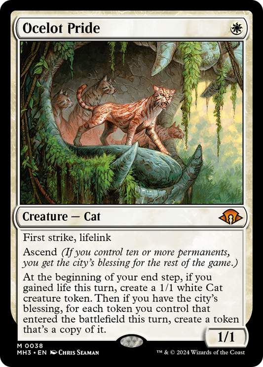 Ocelot Pride (MH3-038) - [Modern Horizons 3] Feuille