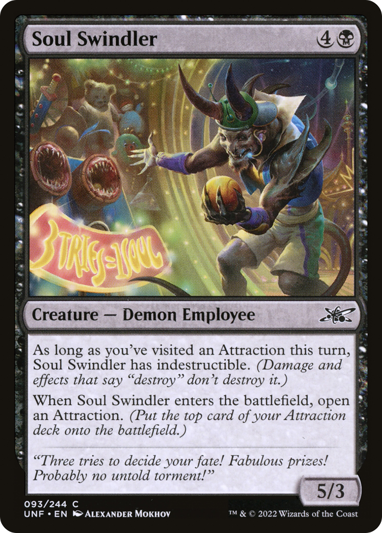 Soul Swindler (UNF-093) - [Unfinity]