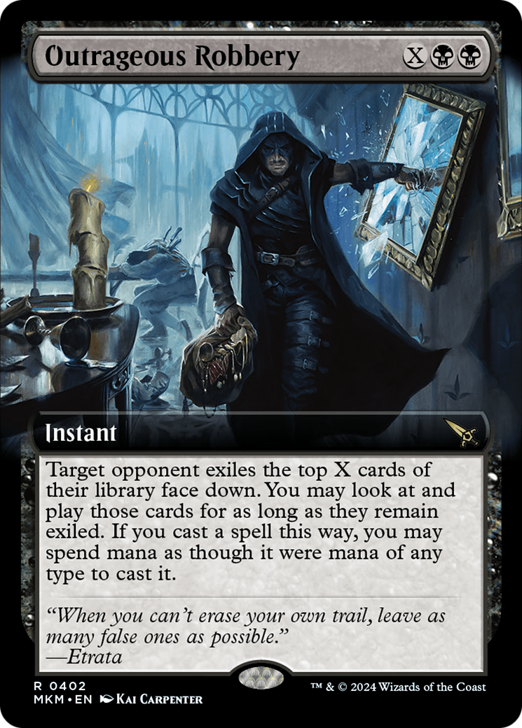 Outrageous Robbery (MKM-402) - [Murders at Karlov Manor]: (Extended Art)