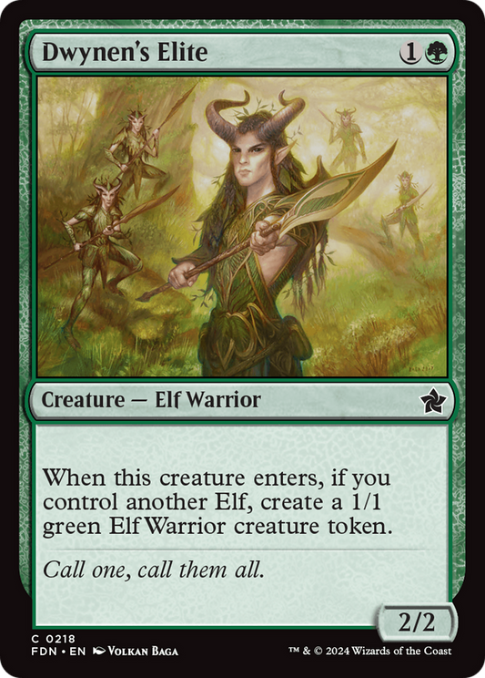 Dwynen's Elite (FDN-218) - [Foundations] Foil