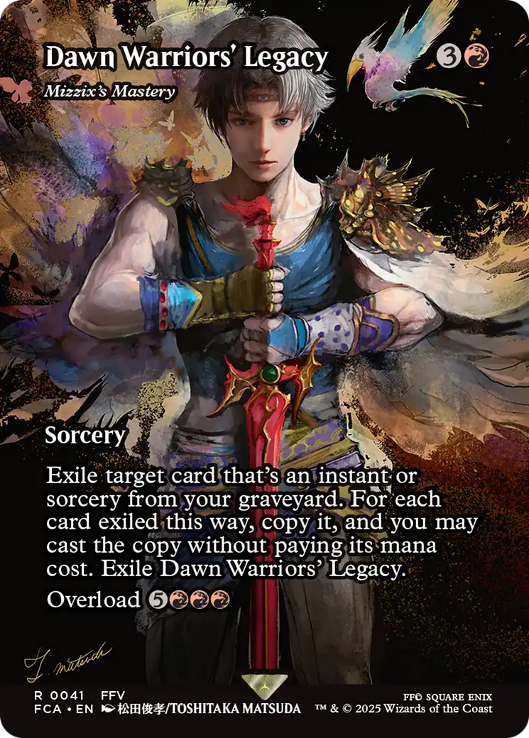 Mizzix's Mastery (FCA-041) - [FINAL FANTASY: Through the Ages] / Dawn Warriors' Legacy (Borderless) Foil
