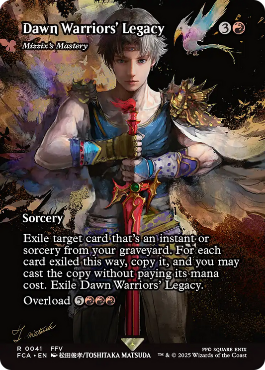 Mizzix's Mastery (FCA-041) - [FINAL FANTASY: Through the Ages] / Dawn Warriors' Legacy (Borderless) Foil