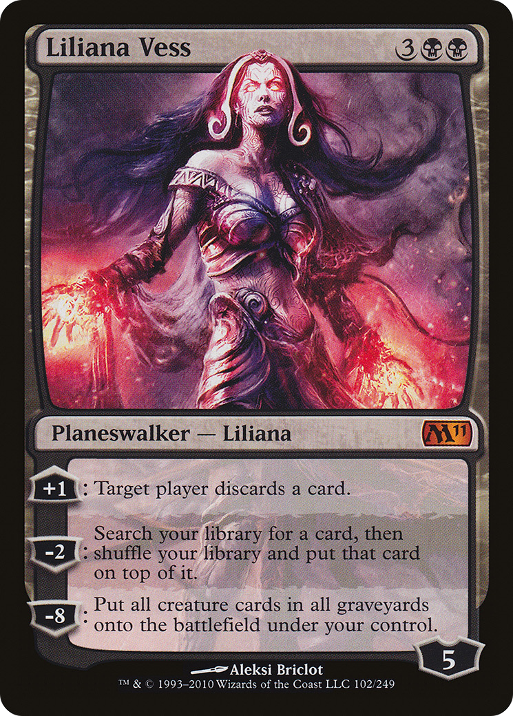 Liliana Vess (M11-102) - [Magic 2011]