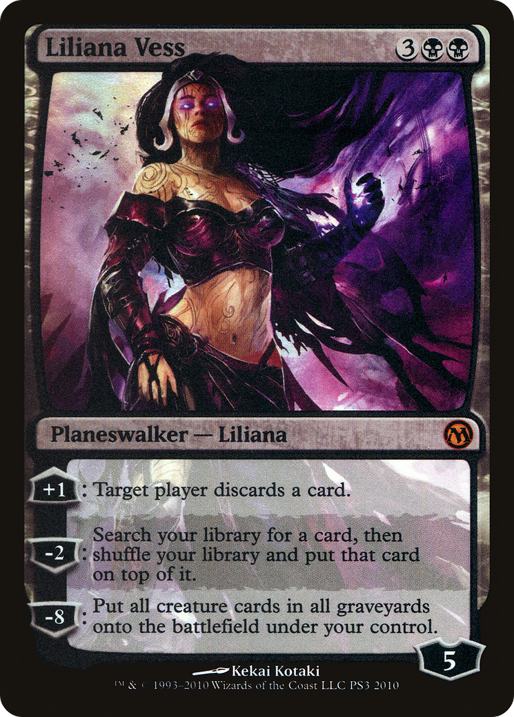 Liliana Vess (MEDIA-001) - [Duels of the Planeswalkers 2010 Promos ] Foil