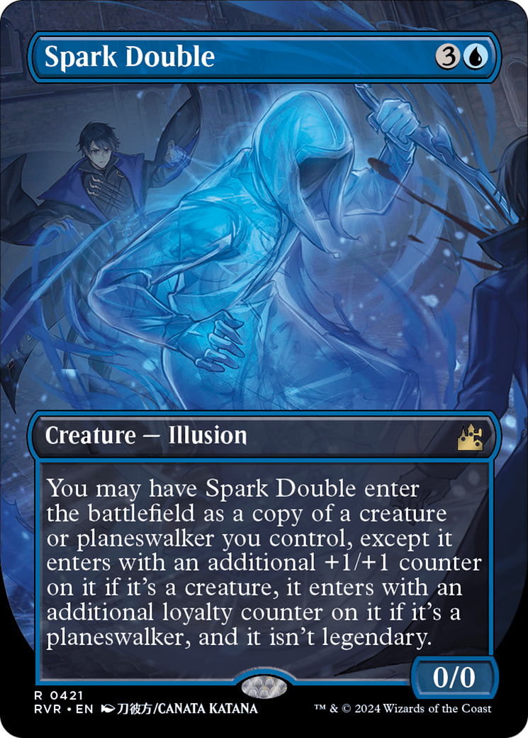 Spark Double (RVR-421) - [Ravnica Remastered] (Borderless) Foil