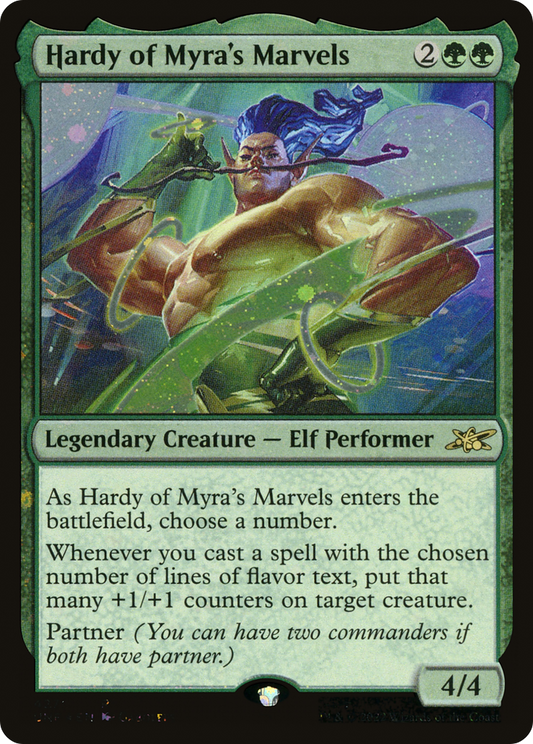 Hardy of Myra's Marvels (UNF-427) - [Unfinity] Foil