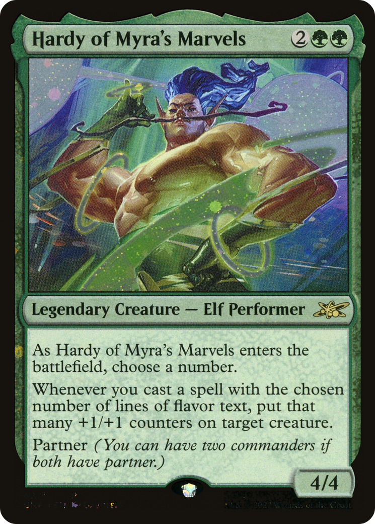 Hardy of Myra's Marvels (UNF-427) - [Unfinity] Foil