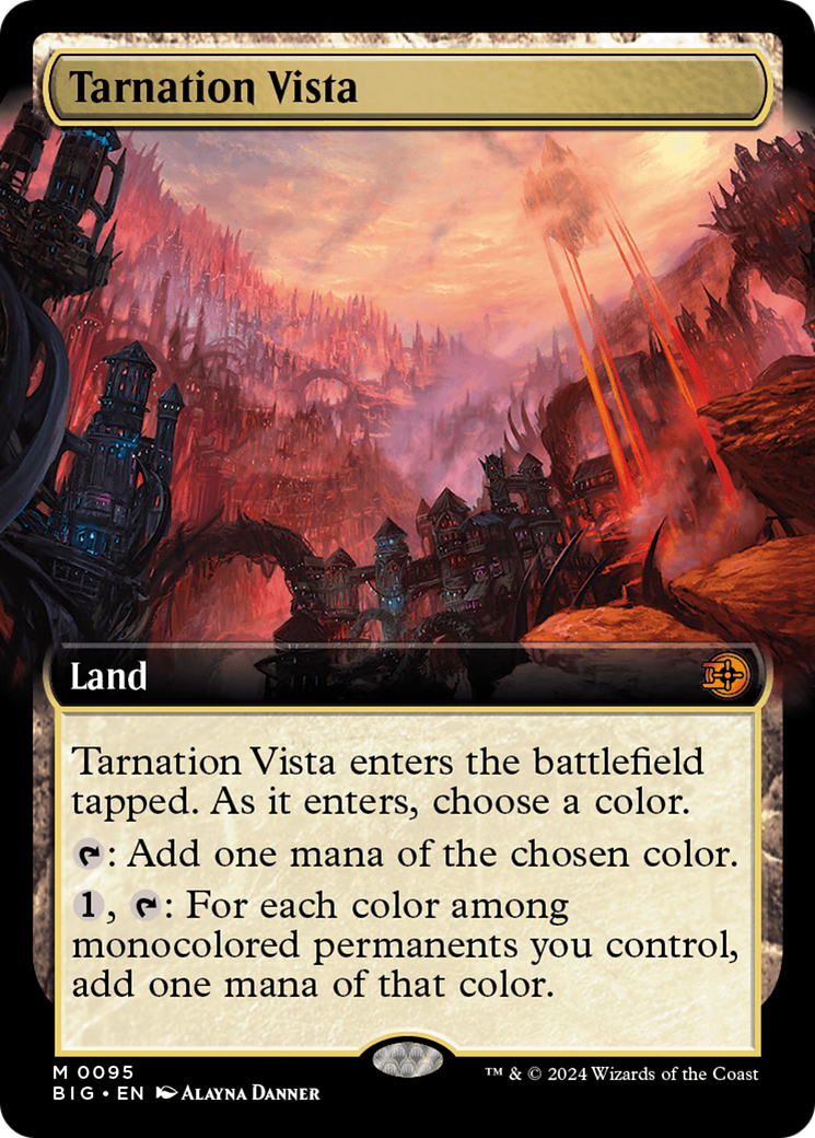 Tarnation Vista (BIG-095) - [The Big Score] : (Extended Art) Feuille