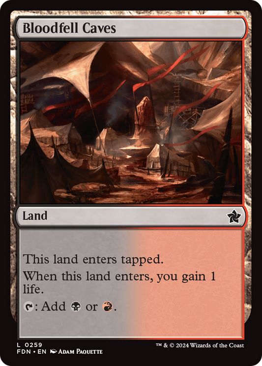 Bloodfell Caves (FDN-259) - [Foundations] Foil