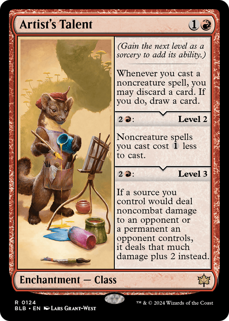 Artist's Talent (BLB-124) - [Bloomburrow]
