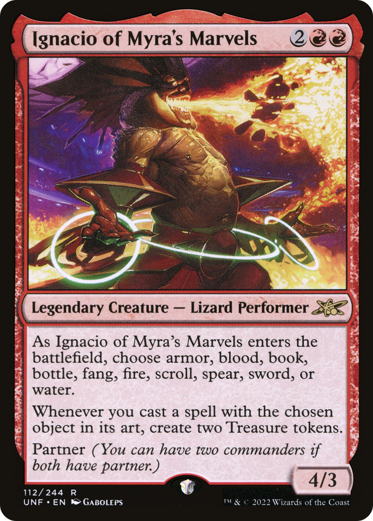 Ignacio of Myra's Marvels (UNF-112) - [Unfinity] Foil