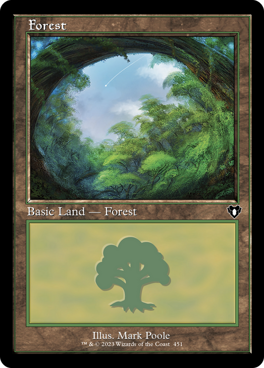 Forest (CMM-451) - [Commander Masters] Foil