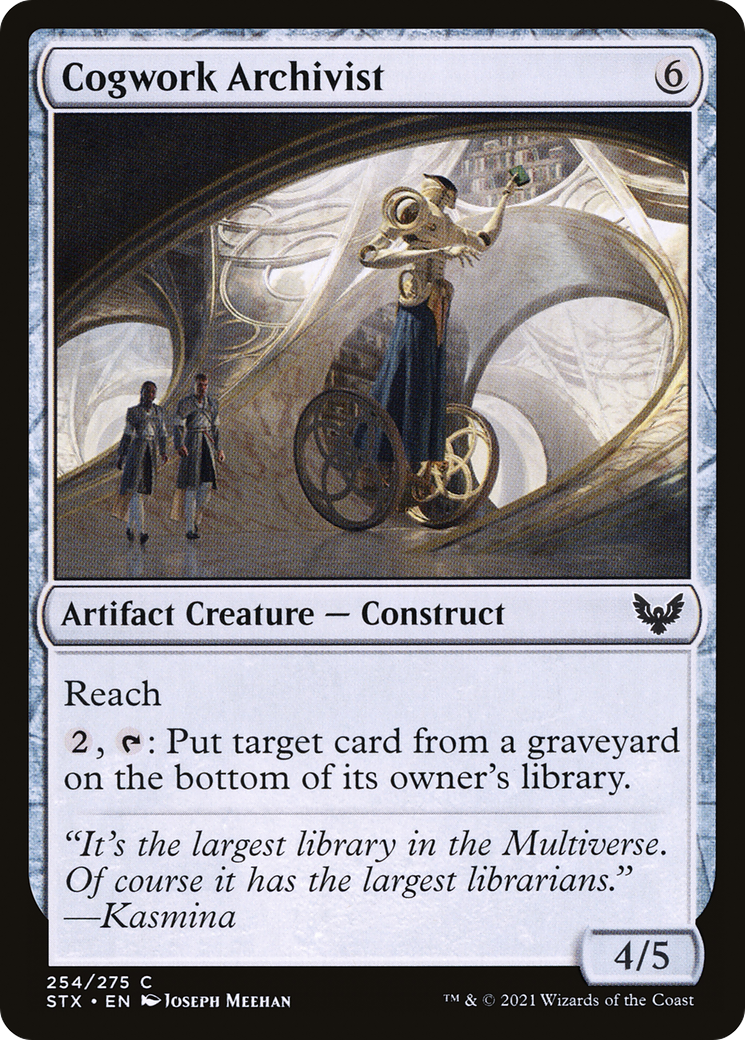 Cogwork Archivist (STX-254) - [Strixhaven: School of Mages]