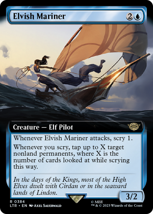 Elvish Mariner (LTR-384) - [The Lord of the Rings: Tales of Middle-earth]: (Extended Art)