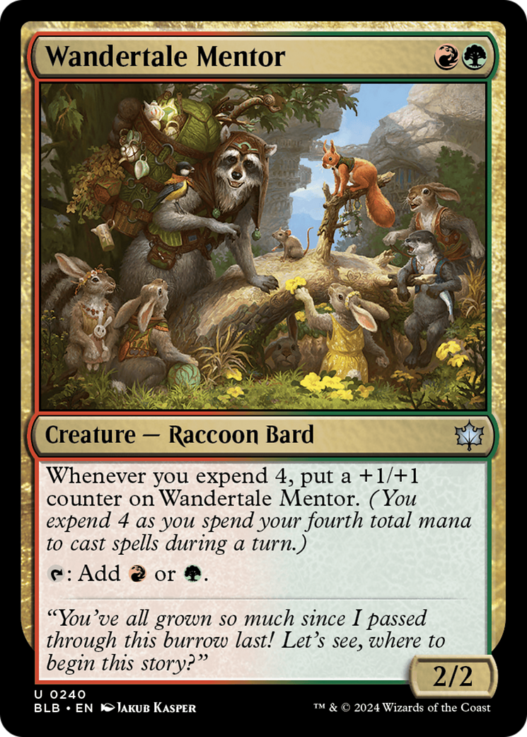 Wandertale Mentor (BLB-240) - [Bloomburrow]