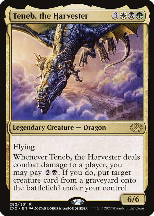 Teneb, the Harvester (2X2-282) - [Double Masters 2022] Foil