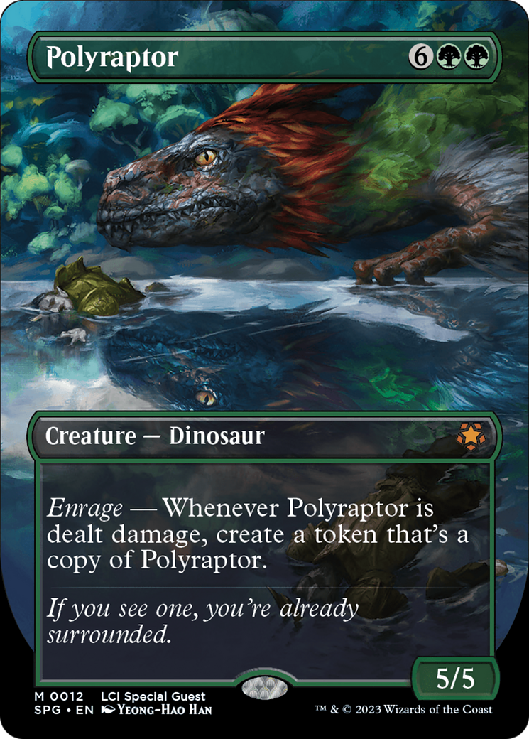 Polyraptor (SPG-012) - [Special Guests] (Borderless) Foil