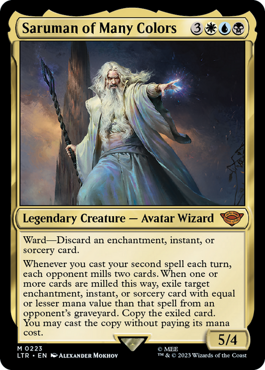 Saruman of Many Colors (LTR-223) - [The Lord of the Rings: Tales of Middle-earth] Foil