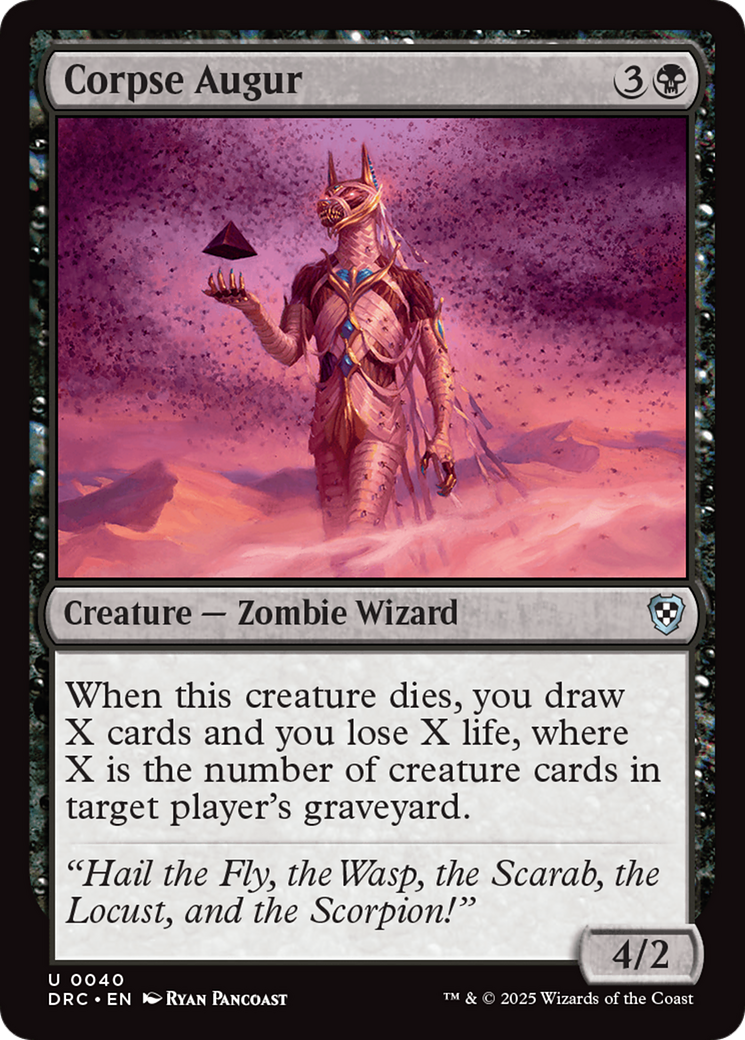 Corpse Augur (DRC-040) - [Commander: Aetherdrift]