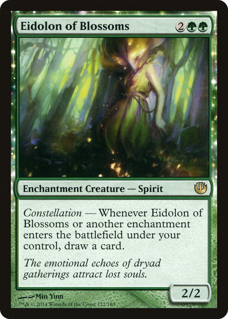 Eidolon of Blossoms (JOU-122) - [Journey into Nyx]: (enchantment)