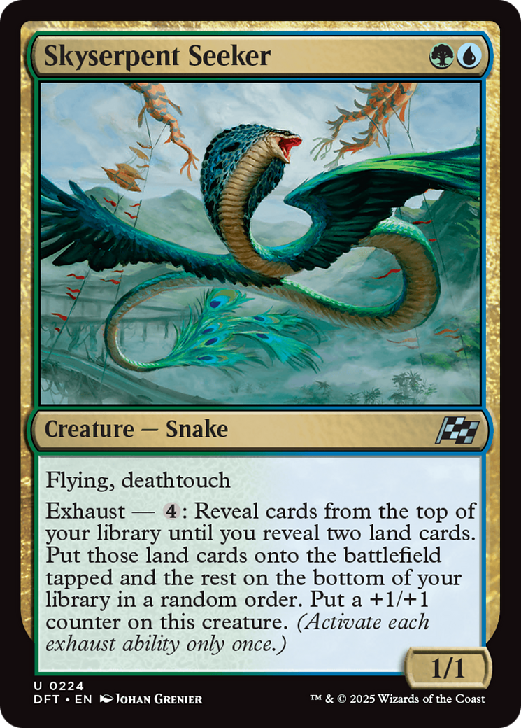 Skyserpent Seeker (DFT-224) - [Aetherdrift] Foil